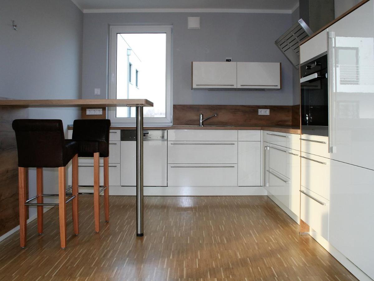 Ferienwohnung Penthaus Ilse Grossraeschen Esterno foto