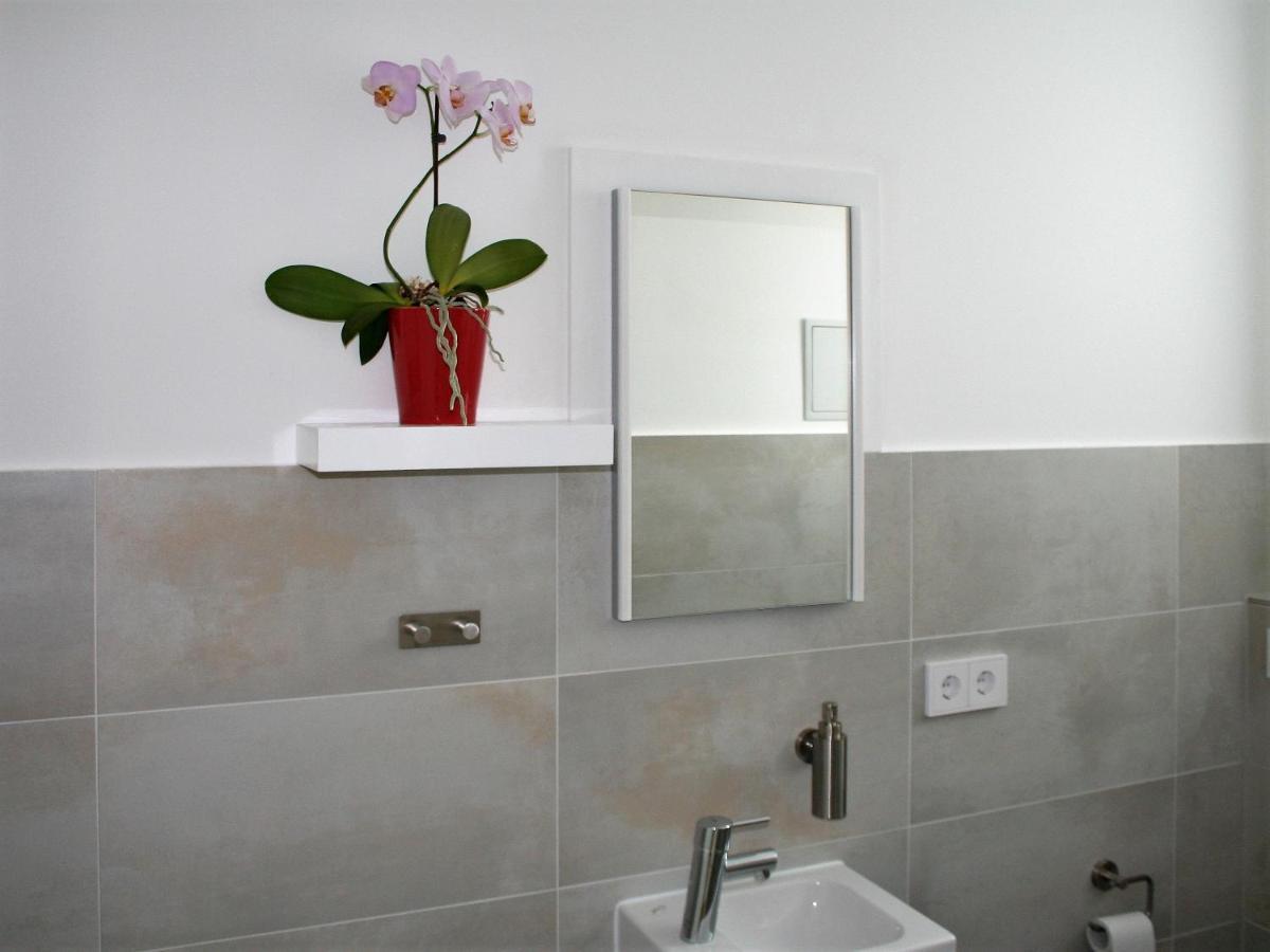 Ferienwohnung Penthaus Ilse Grossraeschen Esterno foto